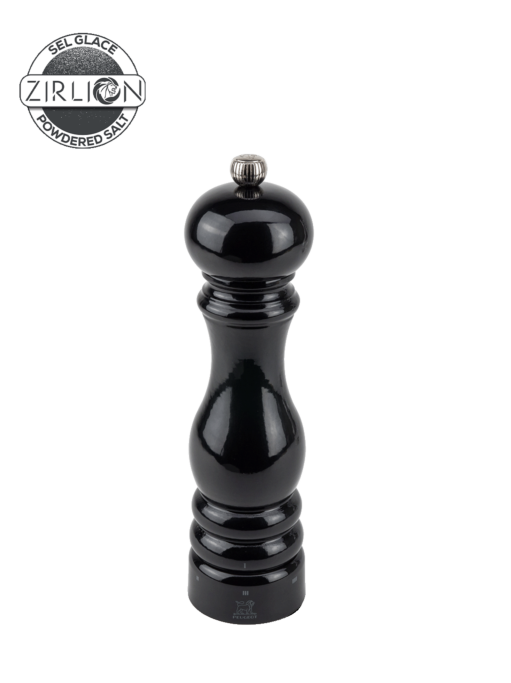 Peugeot Paris u'Select Zirlion Salt Mill, Wood, Black Lacquer, 22 cm - 9 in SKU: 2373700