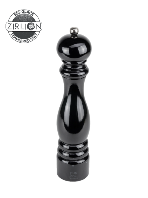 Peugeot Paris u'Select Zirlion Salt Mill, Wood, Black Lacquer, 30 cm - 12 in SKU: 2377500