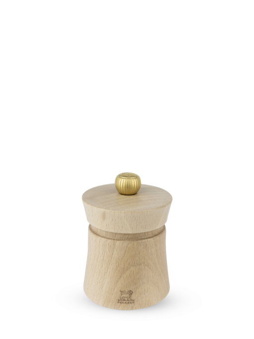 Peugeot Baya Zirlion Salt Mill, Wood, Natural, 8 cm - 3 in  SKU: 27889