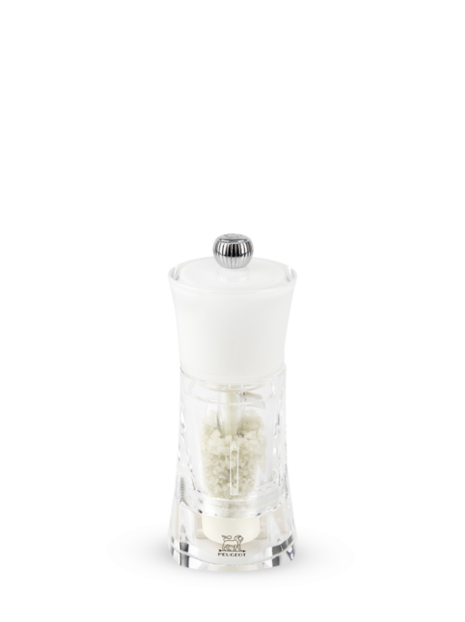 Peugeot Molene Zirlion Wet Sea Salt Mill, Acrylic/White, 14 cm - 5 in SKU: 3039100
