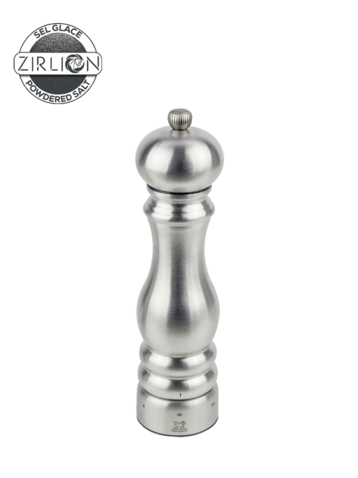 Peugeot Paris Chef u'Select Zirlion Salt Mill, Stainless Steel, 22 cm - 9 in SKU: 3250000