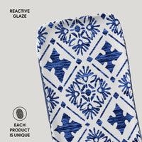 Porto Brasil MAYA RECTANGULAR PR MEDIUM ORGANIC STONEWARE dia. 12.99x5.12" SET OF 2 DESIGNS  SKU: '34014117901