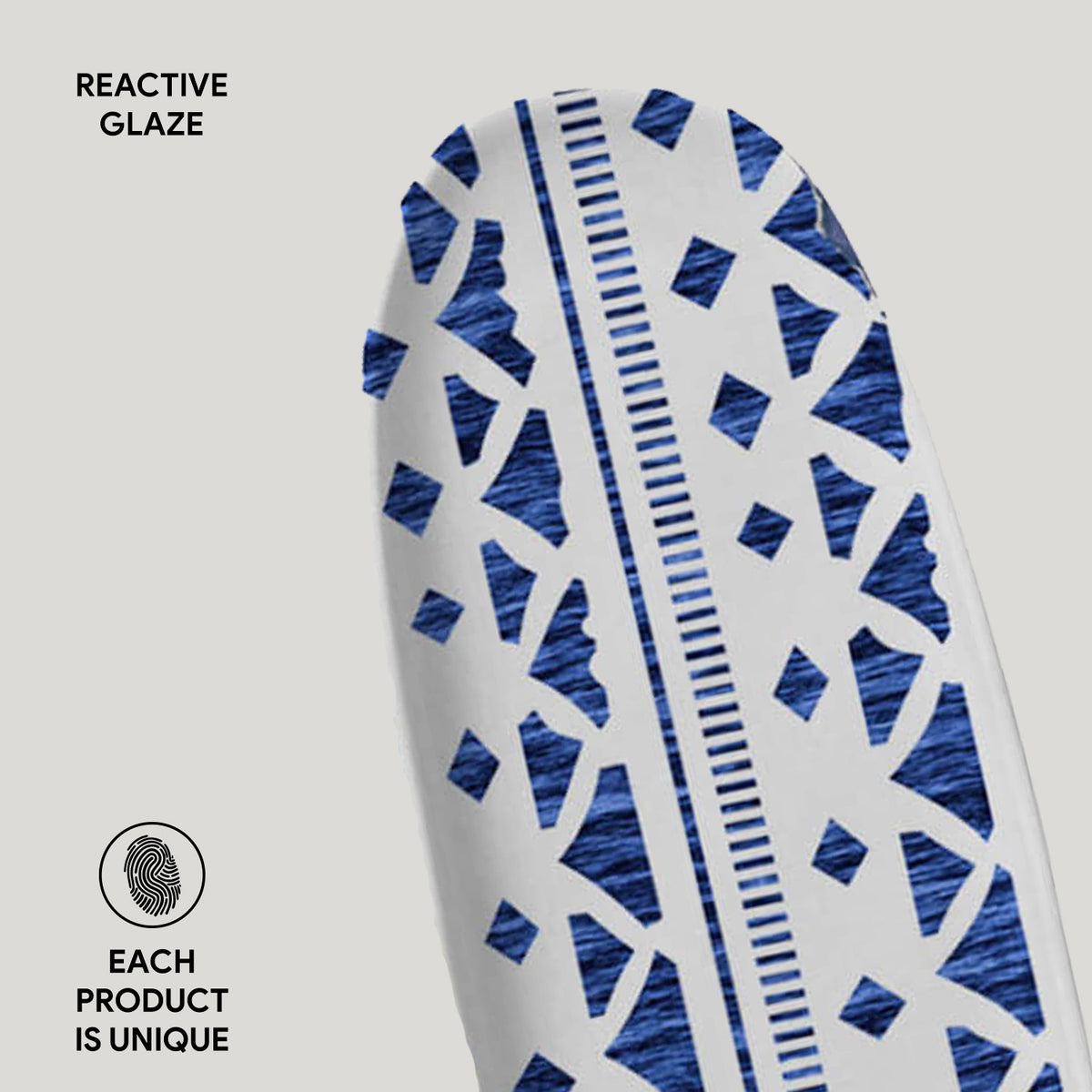 Porto Brasil MAYA SHALLOW OVAL PR LARGE ORGANIC STONEWARE dia. 14.17x5.12" SET OF 2 DESIGNS  SKU: '34214117901