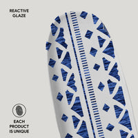 Porto Brasil MAYA SHALLOW OVAL PR LARGE ORGANIC STONEWARE dia. 14.17x5.12" SET OF 2 DESIGNS  SKU: '34214117901