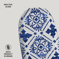 Porto Brasil MAYA SHALLOW OVAL PR ORGANIC STONEWARE dia. 9.06x4.33" SET OF 2 DESIGNS  SKU: '35114117901