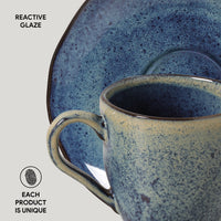 Porto Brasil DENIM ORGANIC COFFEE CUP + ORGANIC SAUCER  SKU: '3514113001