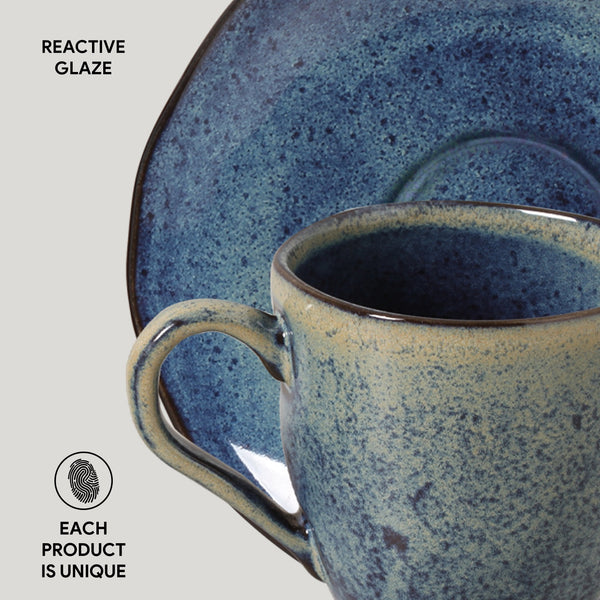 Porto Brasil DENIM ORGANIC COFFEE CUP + ORGANIC SAUCER  SKU: '3514113001