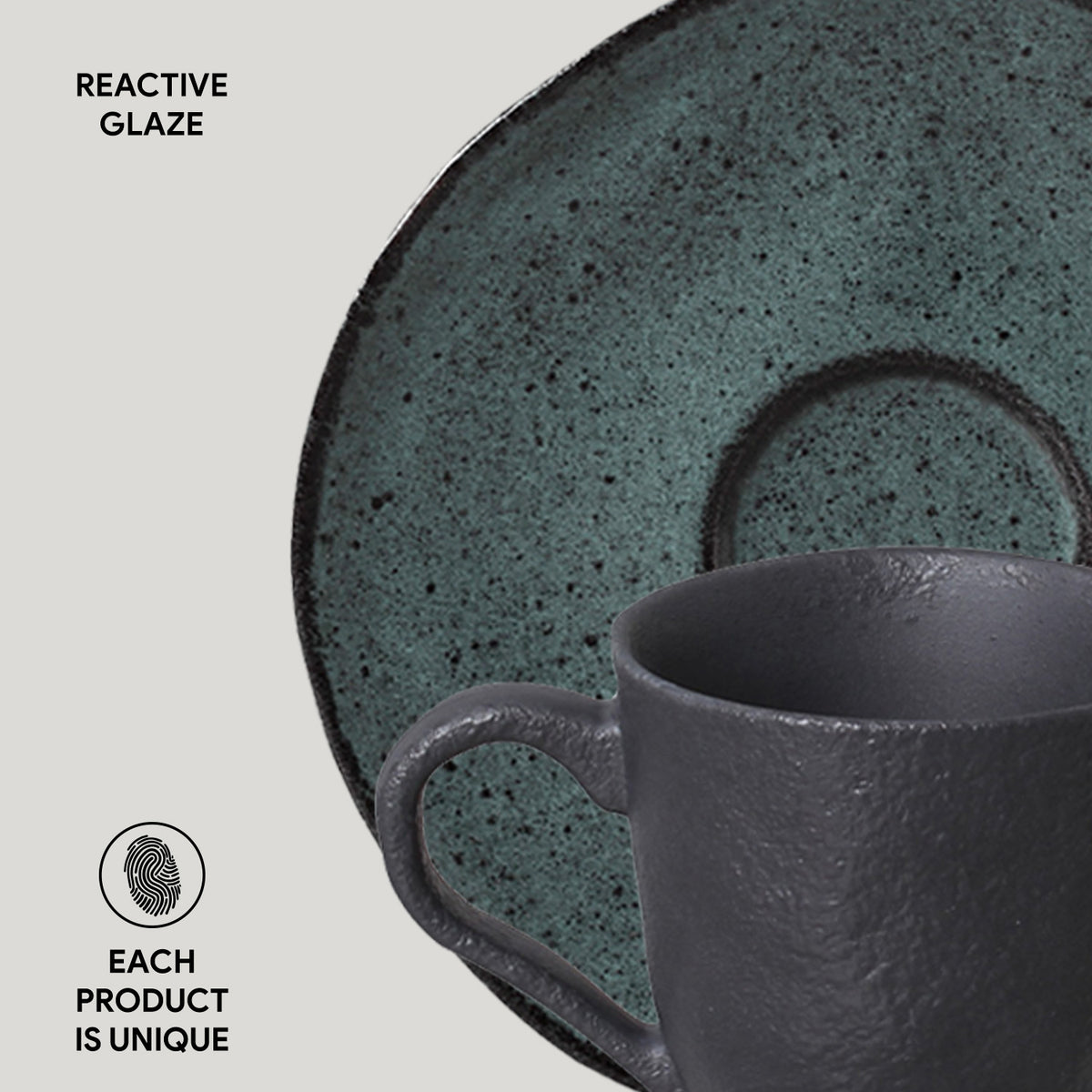 Porto Brasil NIGHT SKY ORGANIC COFFEE CUP + ORGANIC SAUCER  SKU: '351481301