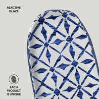 Porto Brasil MAYA SHALLOW OVAL PR ORGANIC STONEWARE dia. 6.5x3.15" SET OF 2 DESIGNS  SKU: '35214117901