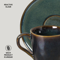 Porto Brasil OCEANO ORGANIC COFFEE CUP + BIO SAUCER  SKU: '3531106701