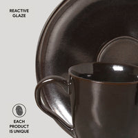 Porto Brasil METALLICA ORGANIC COFFEE CUP + BIO SAUCER  SKU: '3531109301