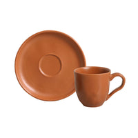 Porto Brasil TERRACOTTA ORGANIC COFFEE CUP + BIO SAUCER  SKU: '353195701