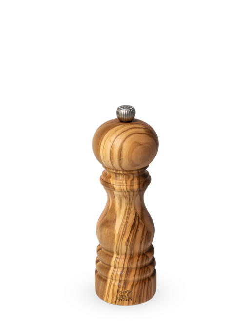 Peugeot Paris Classic Olive Zirlion Salt Mill, Olive Wood, 18 cm - 7 in SKU: 38205