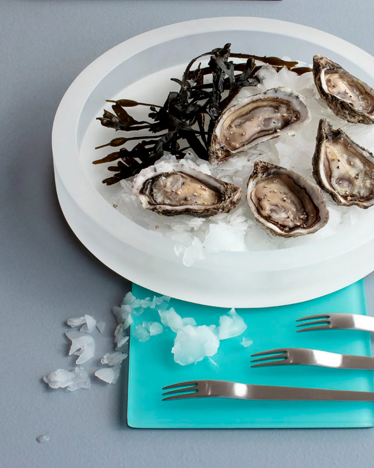 Revol MEALPLAK GOURMET KUBE -30 cl X2 Nacryl White SKU: '411162