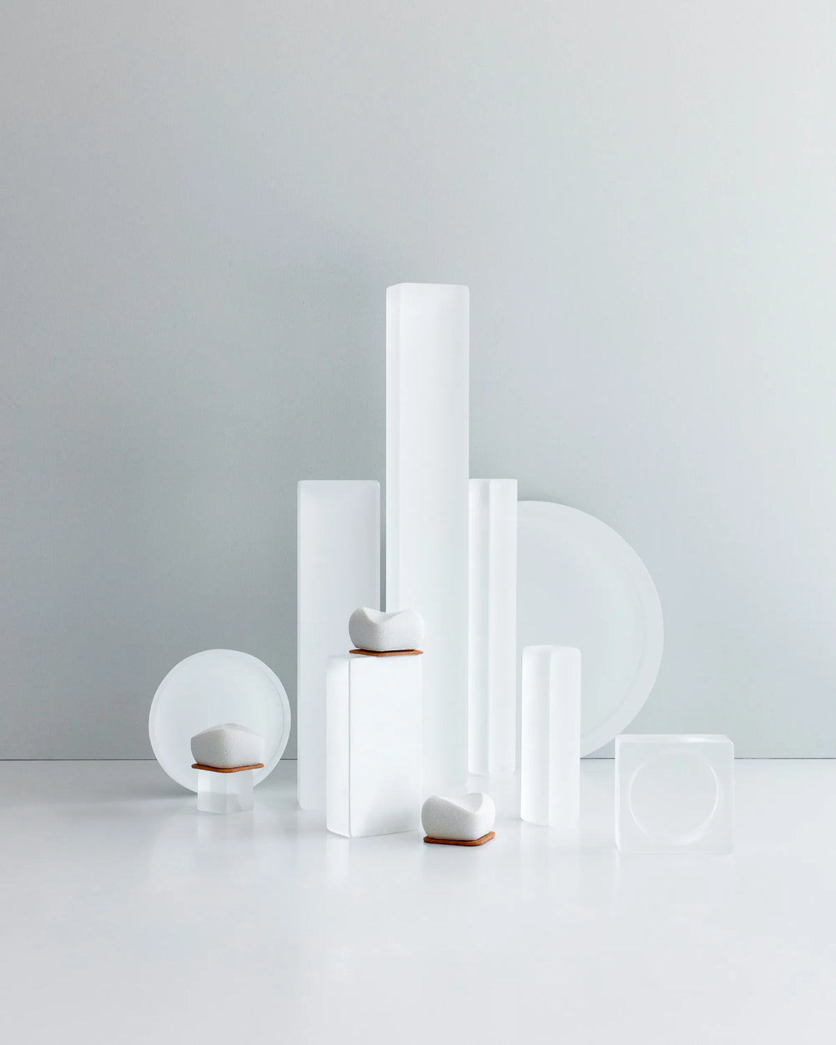 Revol MEALPLAK BRICKS ROND X2 Nacryl White SKU: '411676