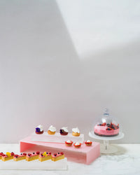 Revol MEALPLAK CAKE STAND Pink Nacryl SKU: '411983