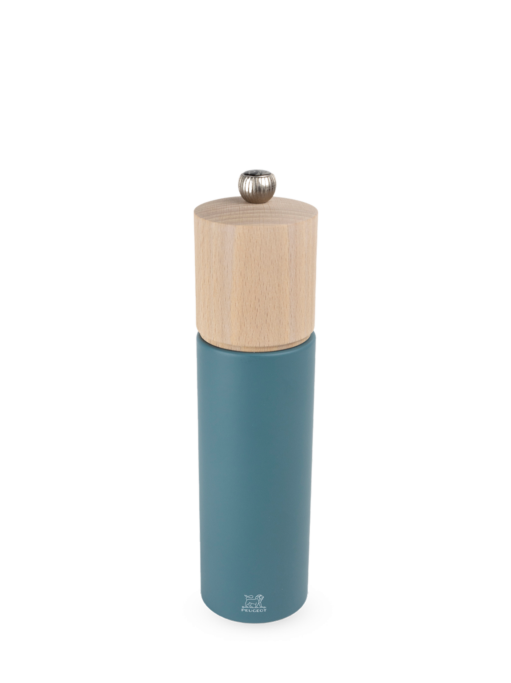 Peugeot Boreal Pepper Mill, Wood, Celestial Blue, 21 cm - 8 in SKU: 44282