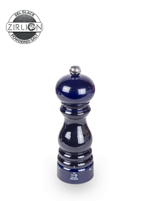 Peugeot Paris u'Select Zirlion Salt Mill, Wood, Blue, 18 cm - 7 in SKU: 47955