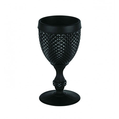 Vista Alegre Bicos Bicolor - Frosted Black Goblet SKU: 49000437