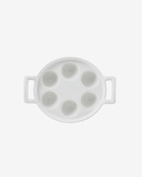 Revol BELLE CUISINE SNAIL PLATE 6 HOLES White SKU: '614856
