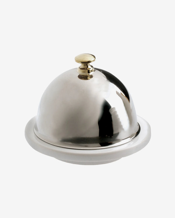 BUTTER DISH SS CLOCHE