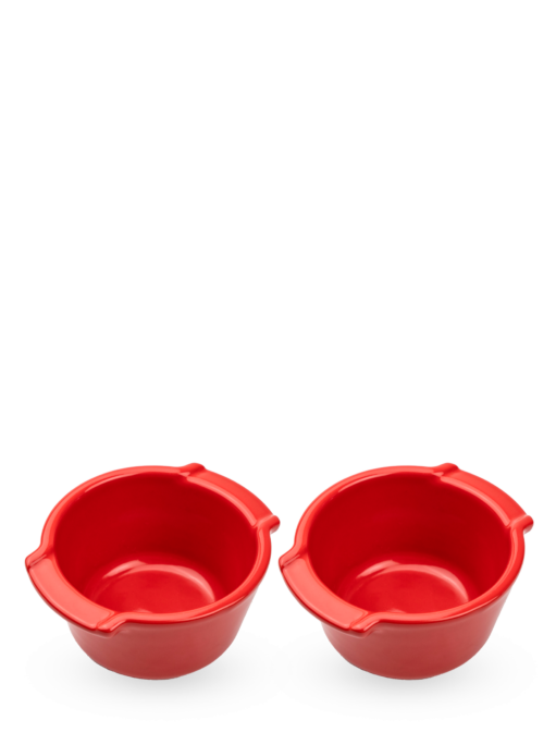 Peugeot Appolia Duo Ramekins, 20 cl - 0.2 qt, Red  SKU: 61852