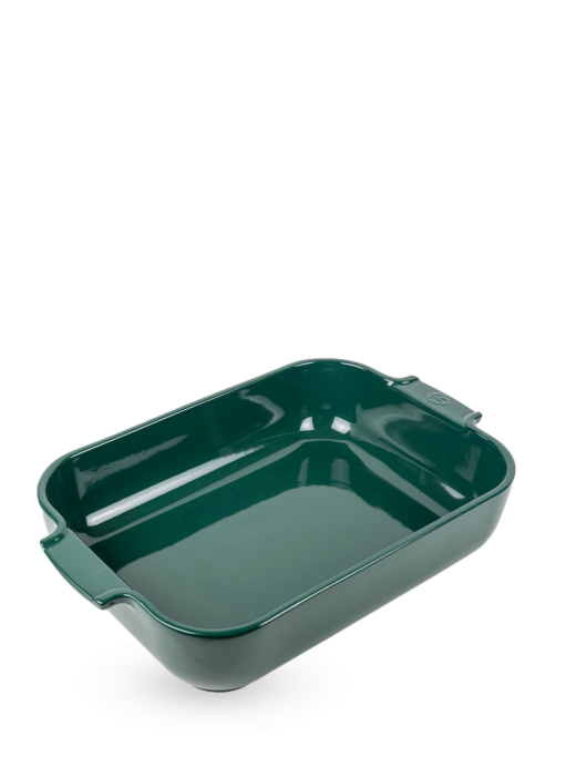 Peugeot Appolia Rectangular Ceramic Baking Dish, 36 cm - 14 in, Forest Green SKU: 62071