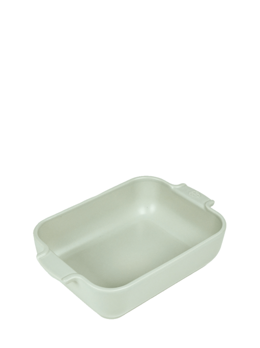 Peugeot Appolia Rectangular Ceramic Baking Dish, 25 cm - 10 in, Sage Green SKU: 62620