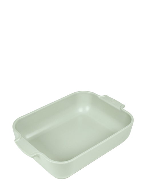 Peugeot Appolia Rectangular Ceramic Baking Dish, 32 cm - 12 in, Sage Green SKU: 62637