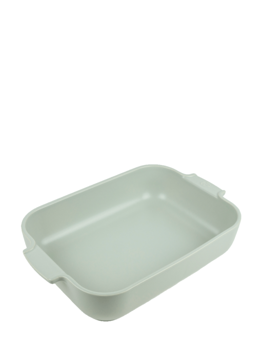 Peugeot Appolia Rectangular Ceramic Baking Dish, 36 cm - 14 in, Sage Green SKU: 62644