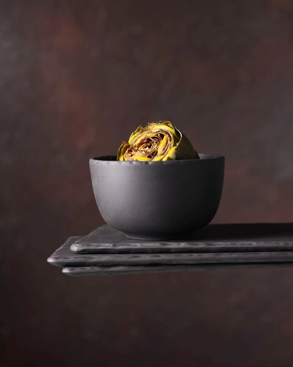 Revol BASALT GOURMET TRAY 2WELLS 25CM Matt slate style SKU: '640692 ...
