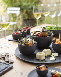 Revol BASALT BOWL 14CM 60CL Matt slate style SKU: '649059