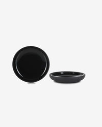 Revol SOLID GOURMET PLATE 23CM Glossy Black SKU: '649101