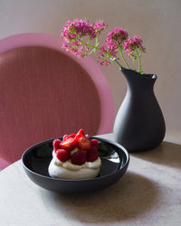 Revol SOLID GOURMET PLATE 23CM Glossy Black SKU: '649101