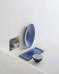 Revol EQUINOXE OVAL PLATE 35CM Cirrus Blue SKU: '649556