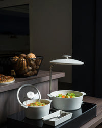 Revol REVOLUTION 2 ROUND COCOTTE 9''/22cm Glass Induction SKU: '649820