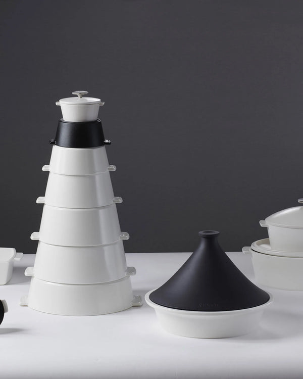 Revol REVOLUTION 2 OVAL COCOTTE 12.75''/32.5cm Satin white Induction SKU: '649872