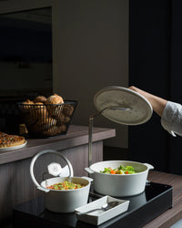 Revol REVOLUTION 2 OVAL COCOTTE 12.75''/32.5cm Glass Induction SKU: '649873