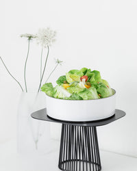 Revol INSPIRED, BY REVOL DEEP BREAD BASKET OVAL 19,7CM Black metal SKU: '651884