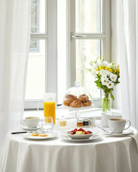 Revol LES ESSENTIELS BUTTER DISH GLASS CLOCHE White SKU: '652077