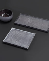 Revol SOLSTICE RECTANGULAR PLATE 21CM Black Moon Black Moon SKU: '652403