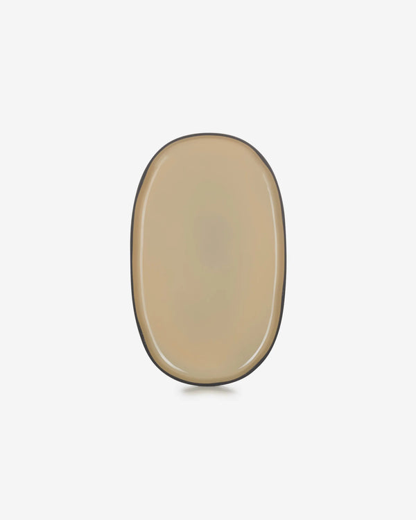 Revol CARACTERE OVAL PLATE Nutmeg SKU: '652758