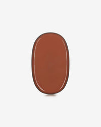 Revol CARACTERE OVAL PLATE Cinnamon SKU: '652761