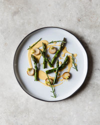 Revol  CARACTERE DESSERT PLATE 21CM White Cumulus SKU: '652798