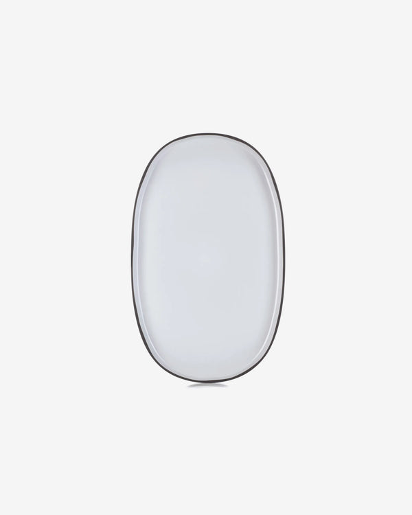 Revol CARACTERE OVAL DISH White Cumulus SKU: '652864