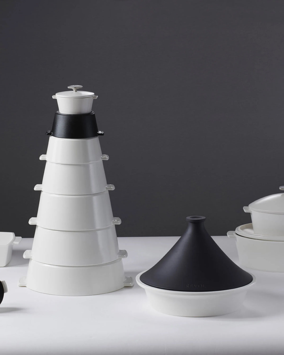 Revol REVOLUTION 2 TAJINE 12.5''/32cm Matt slate style Induction SKU: '653376