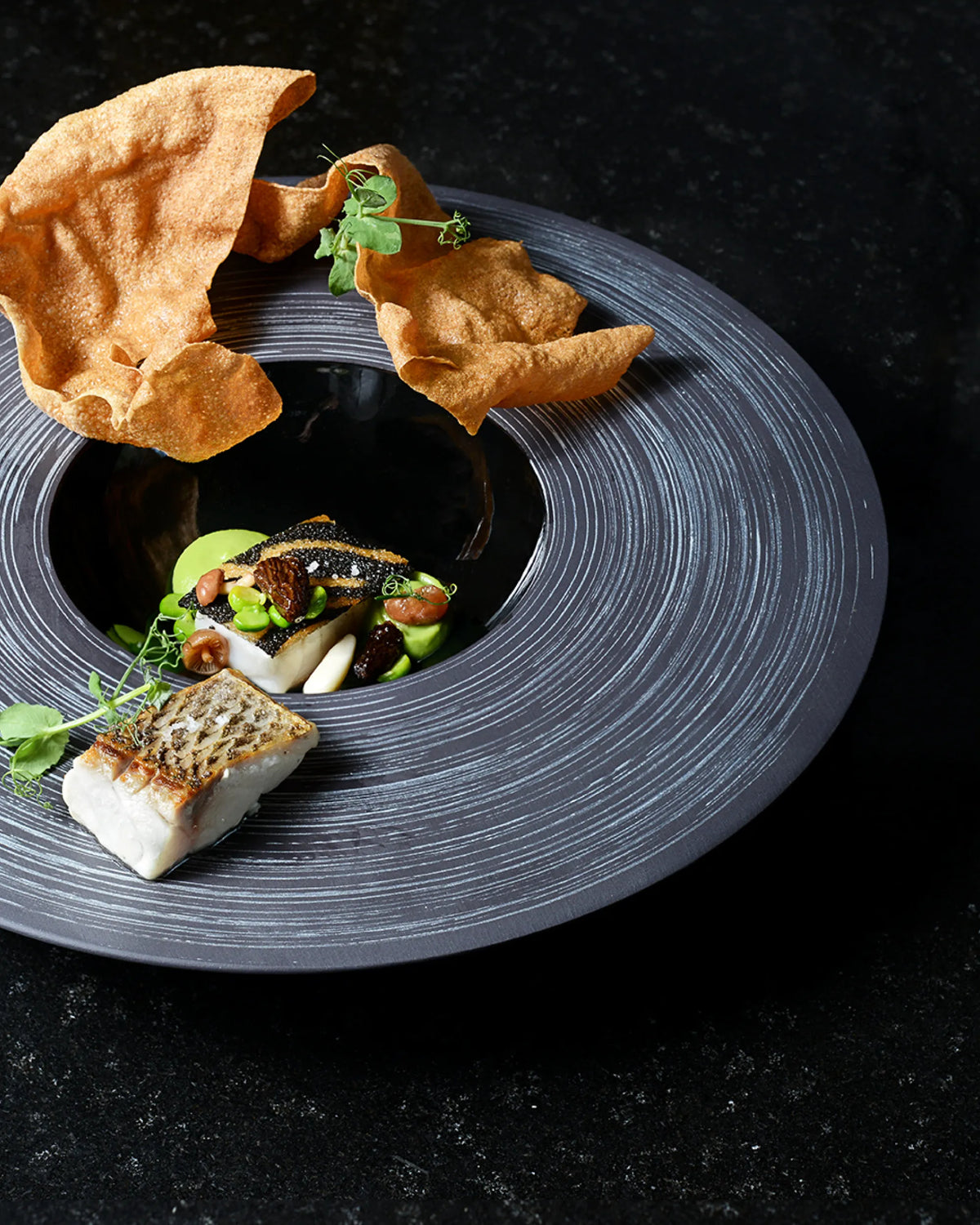 Revol SPHERE PLATE 30,3CM Black Ink SKU: '653443