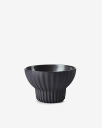Revol PEKOE BOWL 13.5CL Black Smooth Dark Metal SKU: '653604