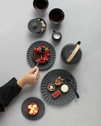 Revol PEKOE BOWL 13.5CL Black Smooth Dark Metal SKU: '653604