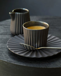 Revol PEKOE CREAMER 10CL Black Smooth Dark Metal SKU: '653634